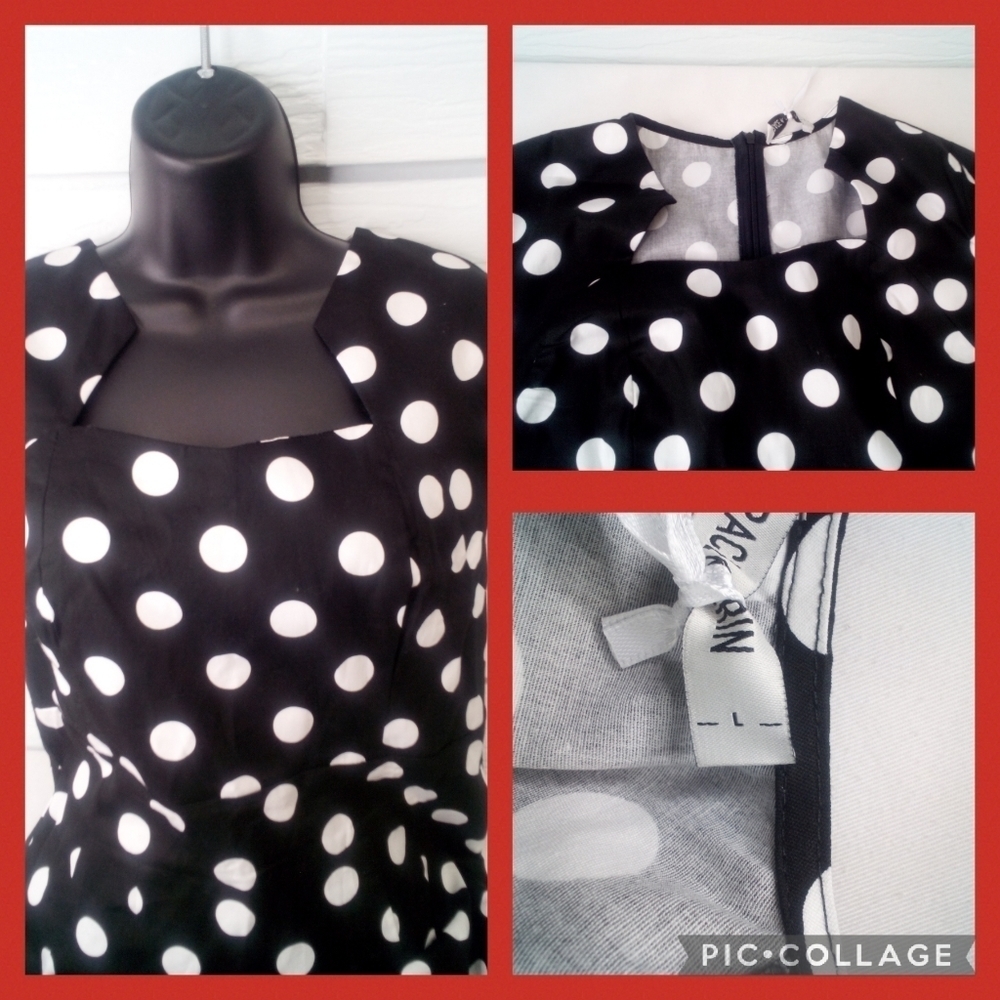 Grace Karin polka dots dress - Picture 5 of 7